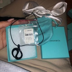 Tiffany Elsa Peretti Open Wave Necklace